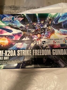 Bandai HG ZGMF-X20A Strike Freedom Gundam ZAFT Mobile Suit Kit
